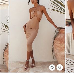12th Tribe Paradise Cutout Dress